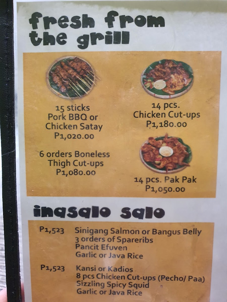 Inasal Chicken Bacolod-SM City San Lazaro Photo Menu 7