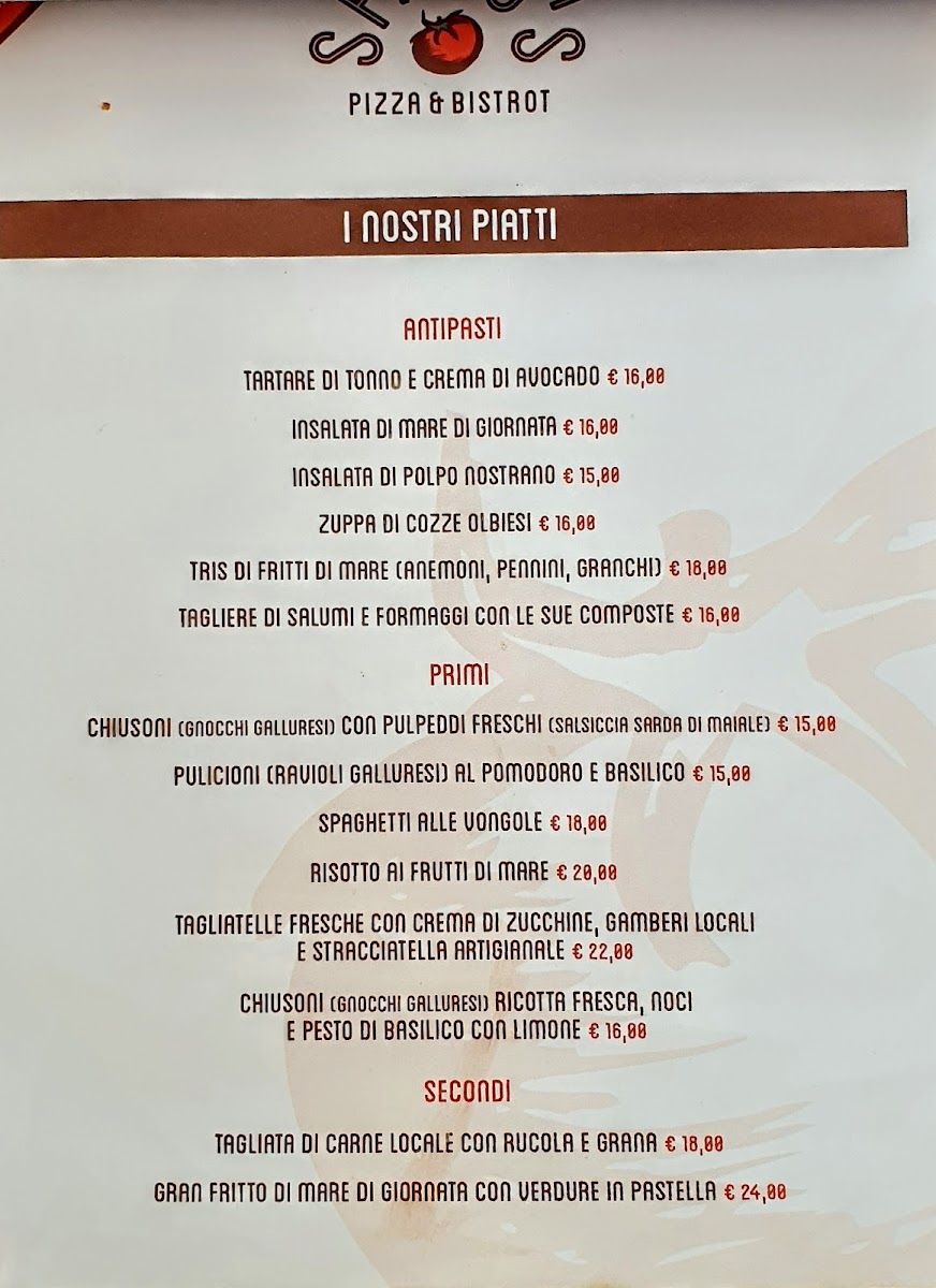 Spano’s Pizza & Bistrot Photo Menu 4