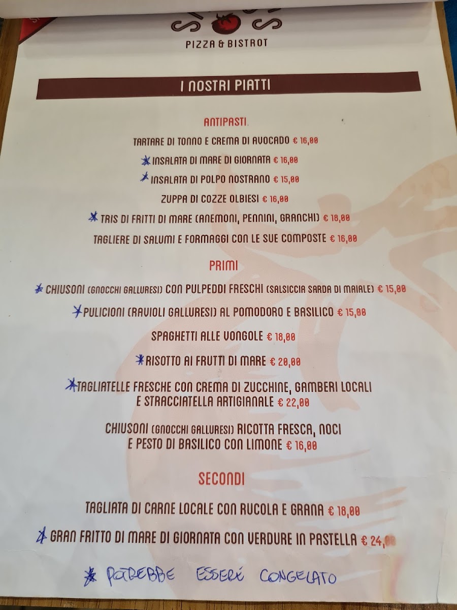 Spano’s Pizza & Bistrot Photo Menu 7