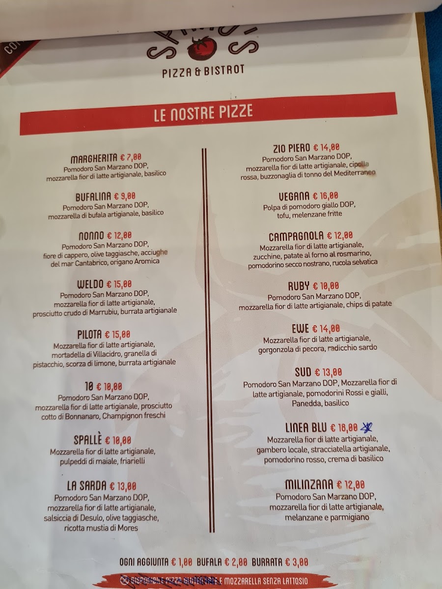 Spano’s Pizza & Bistrot Photo Menu 9