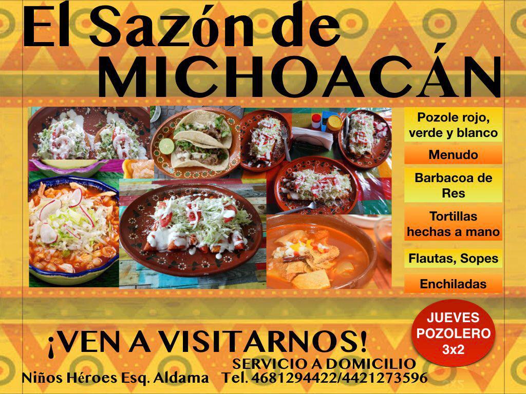 El Sazón de Michoacán Photo Menu 2