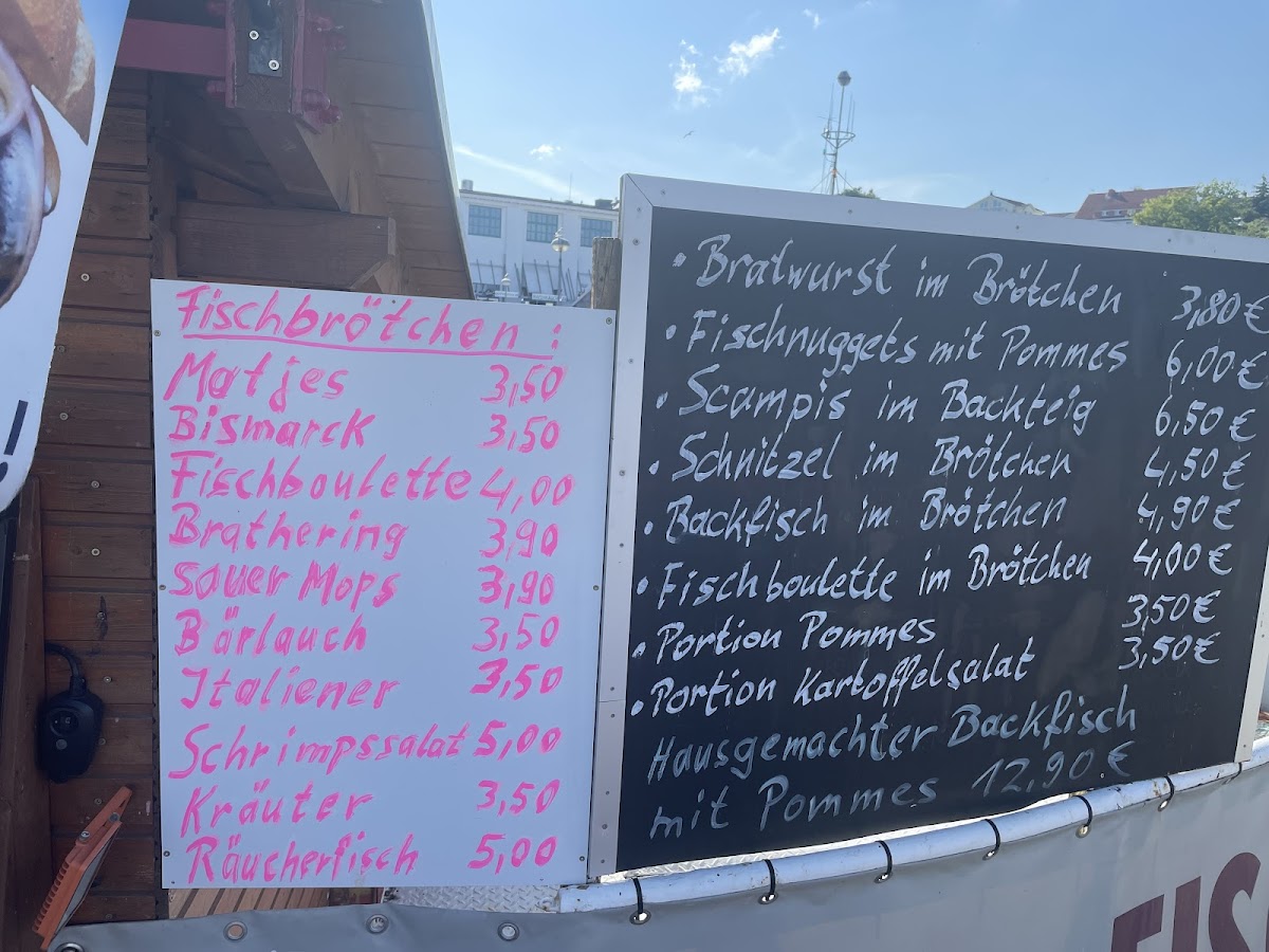 MS Friederike – Der schwimmende Fischimbiss Photo Menu 4