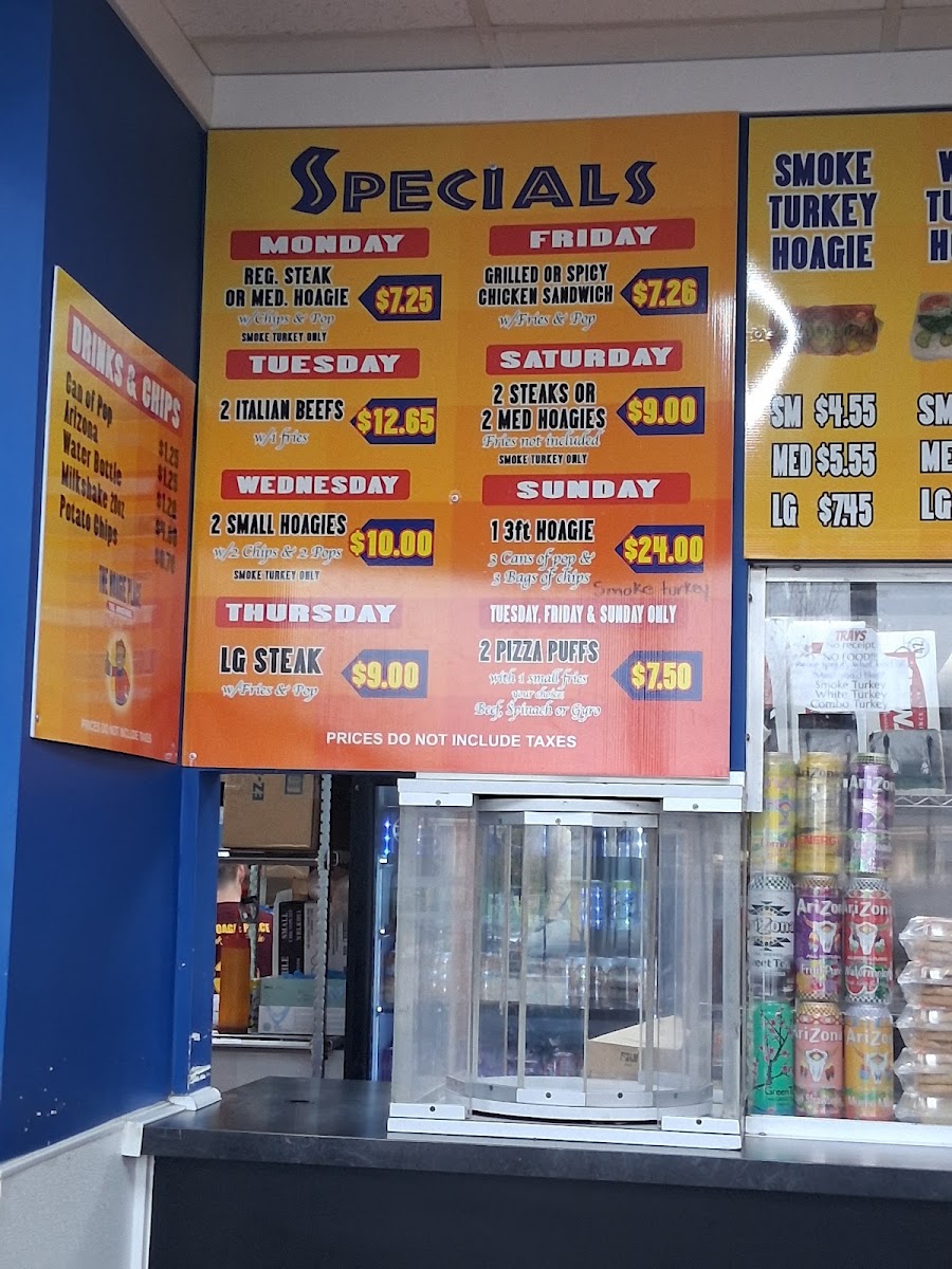 The Hoagie Place 3 Photo Menu 5