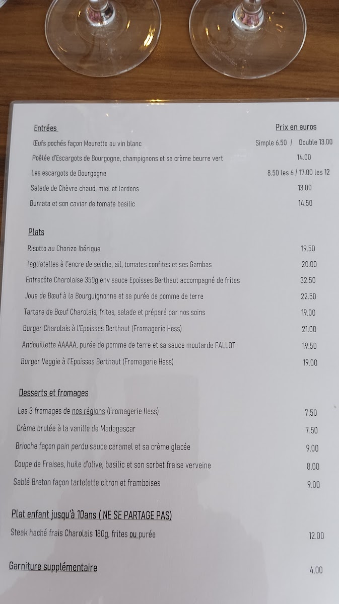 LE BACCHUS Photo Menu 4