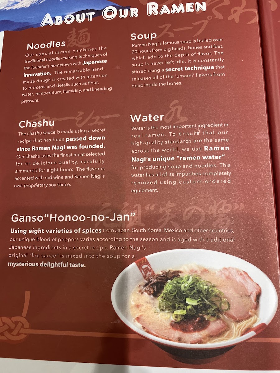 Ramen Nagi - Robinson's Magnolia Photo Menu 10