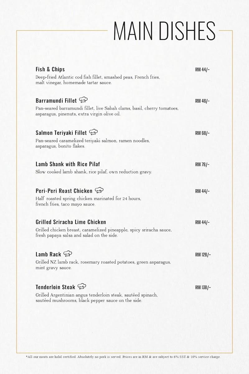 Five O'clock Brasserie Photo Menu 6