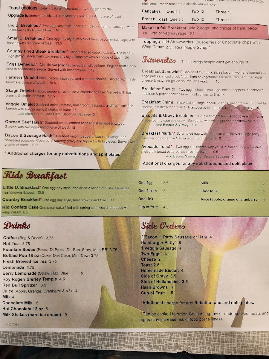 The Lunchbox Diner Photo Menu 2