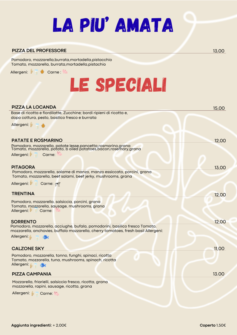 La Locanda del Professore Photo Menu 7