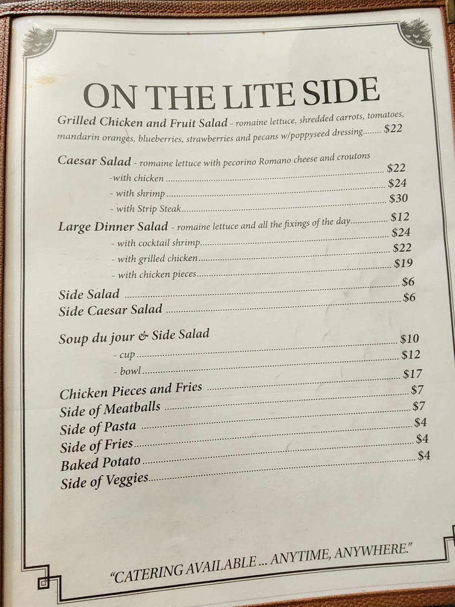 Eddie's Restaurant Photo Menu 2