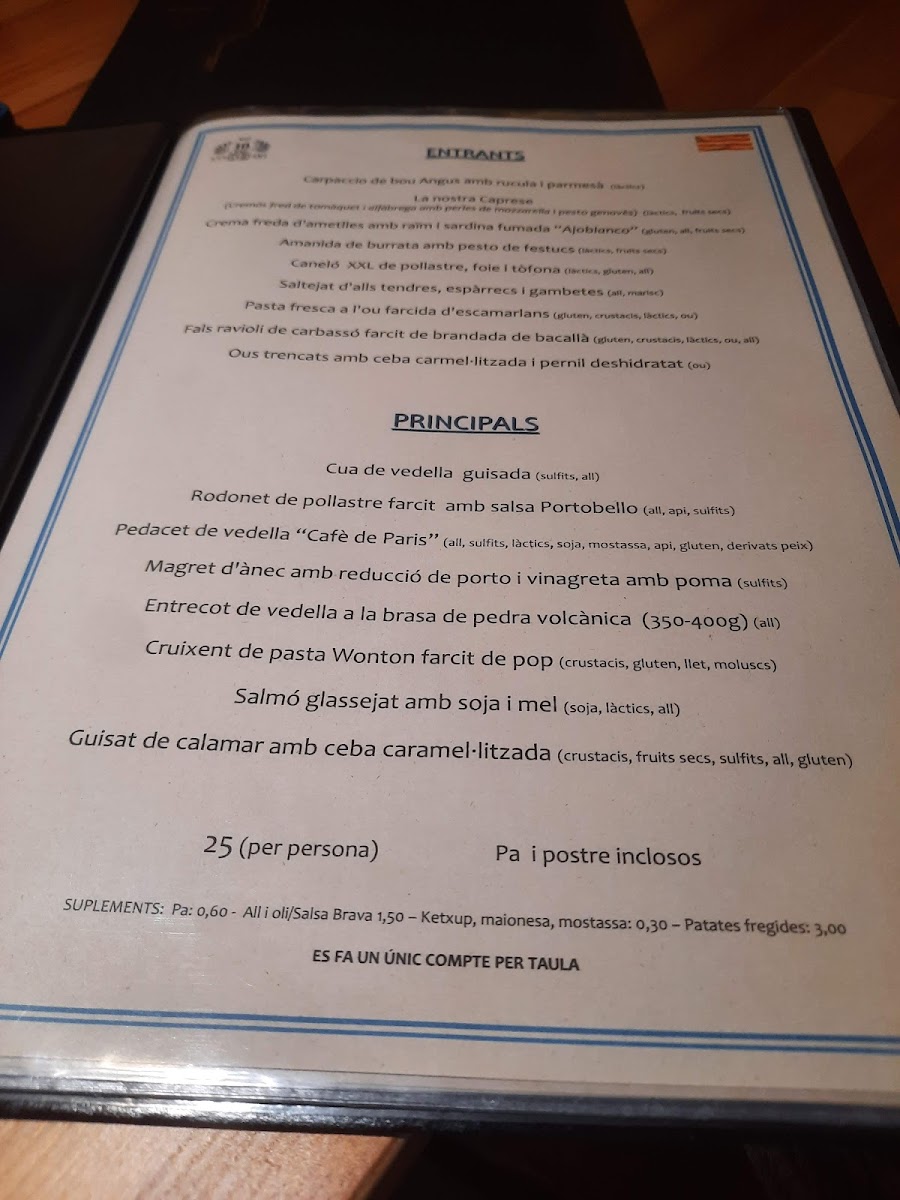 Drack Restaurant Photo Menu 1