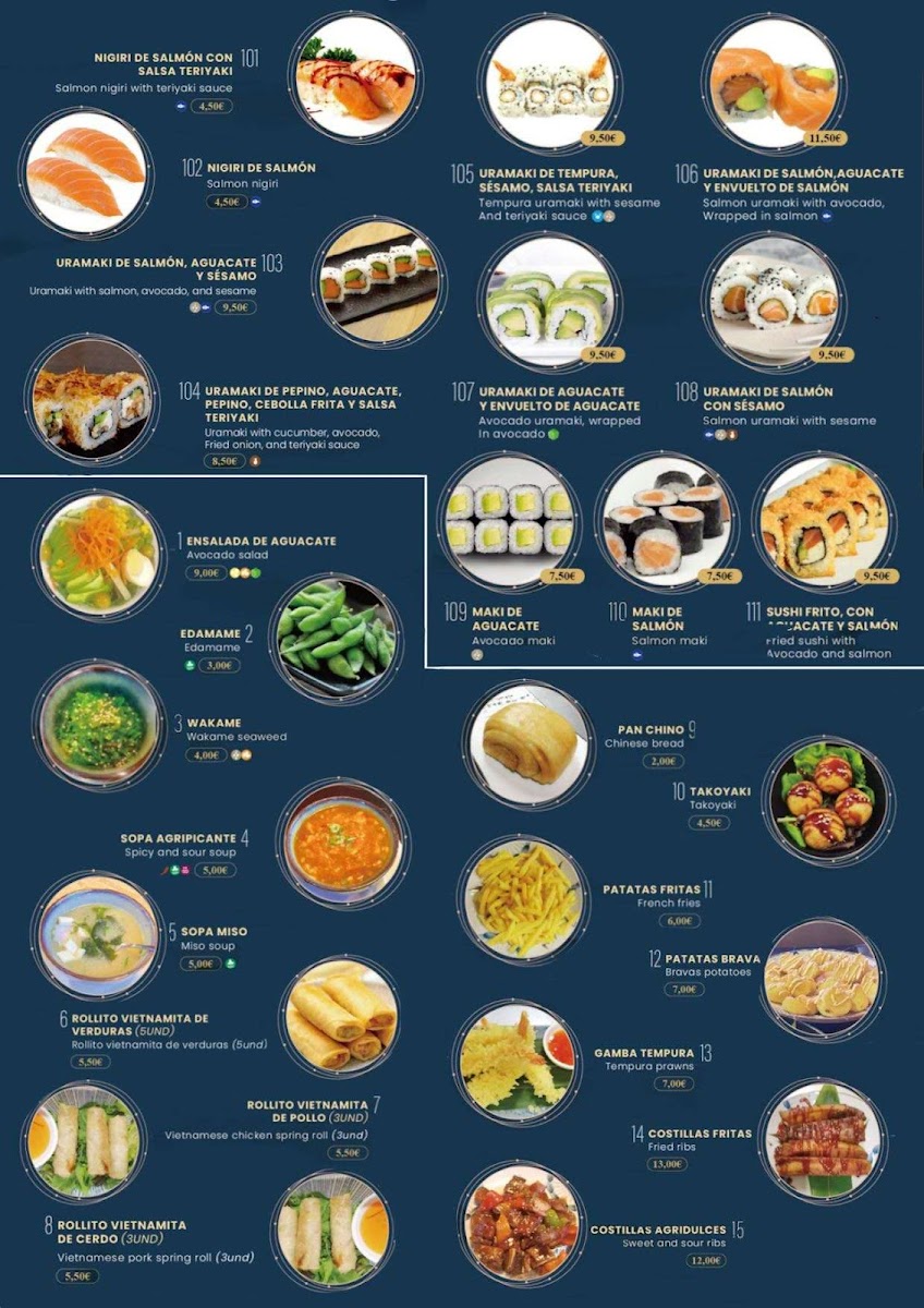 MEIWEI ASIA RESTAURANTE Photo Menu 2