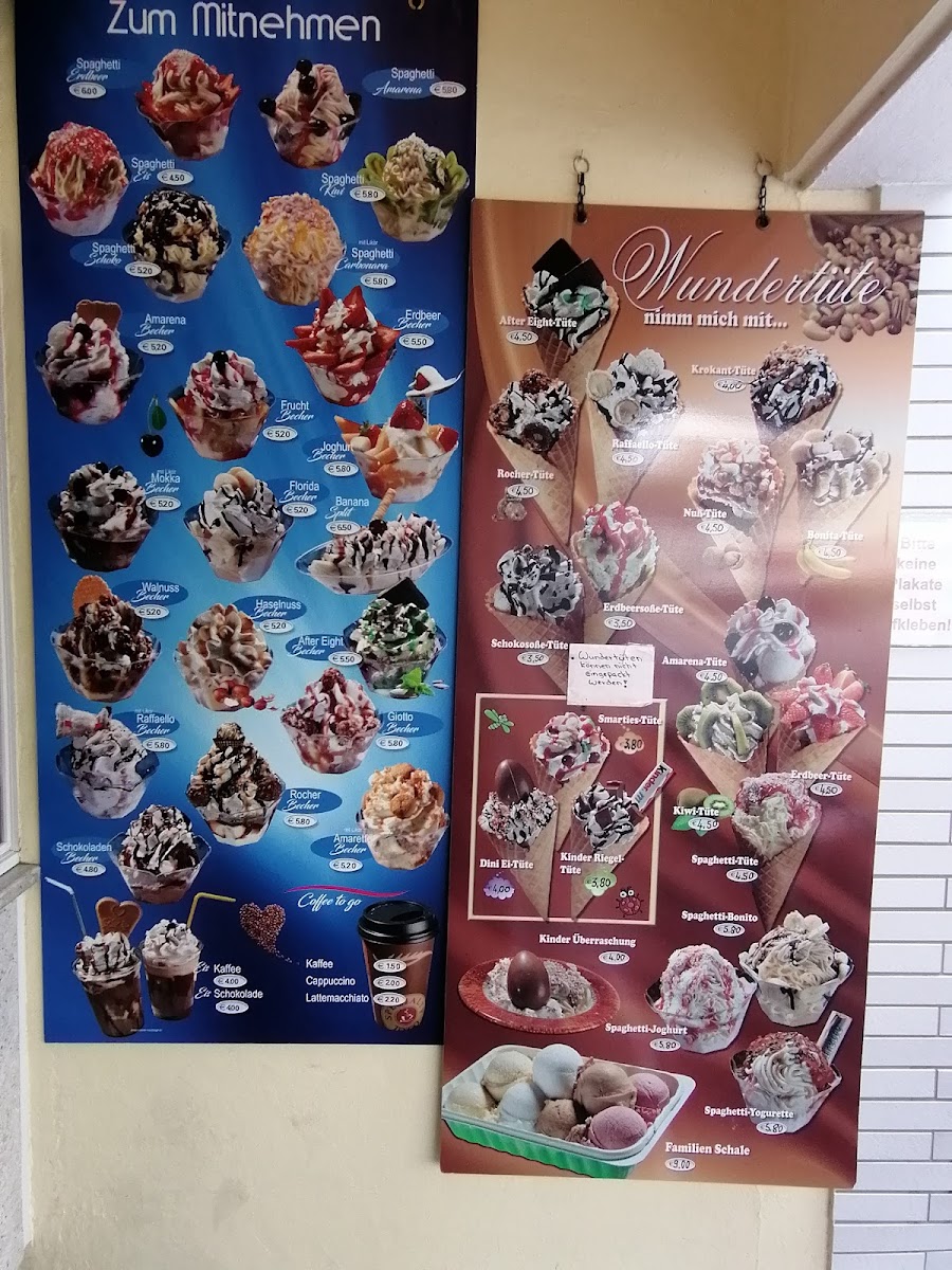 Eiskonditorei Venezia Photo Menu 1