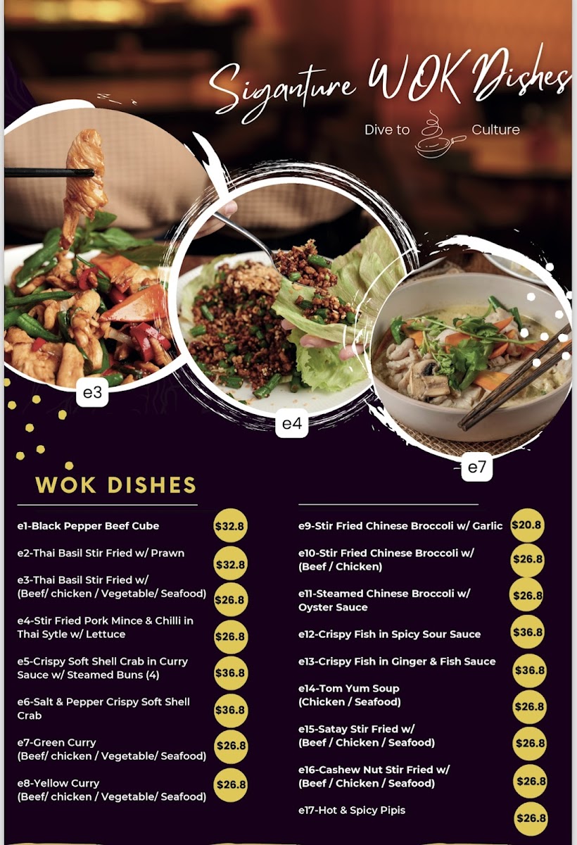 Viet-Thai Fusion & Dessert Photo Menu 1