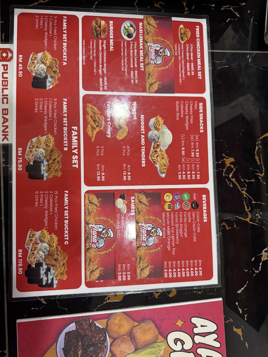 Ayam Gepuk Hana Photo Menu 3