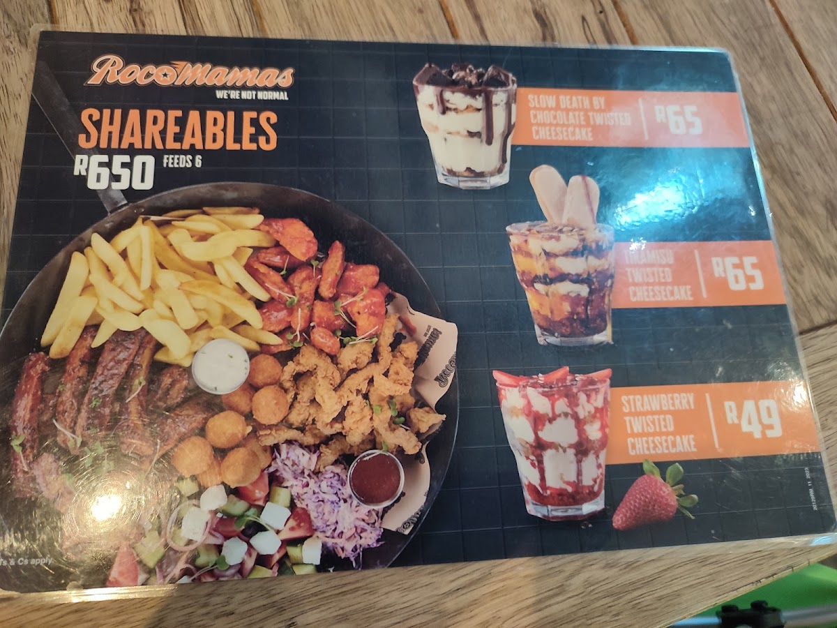 RocoMamas Vangate Mall - Halaal Photo Menu 3
