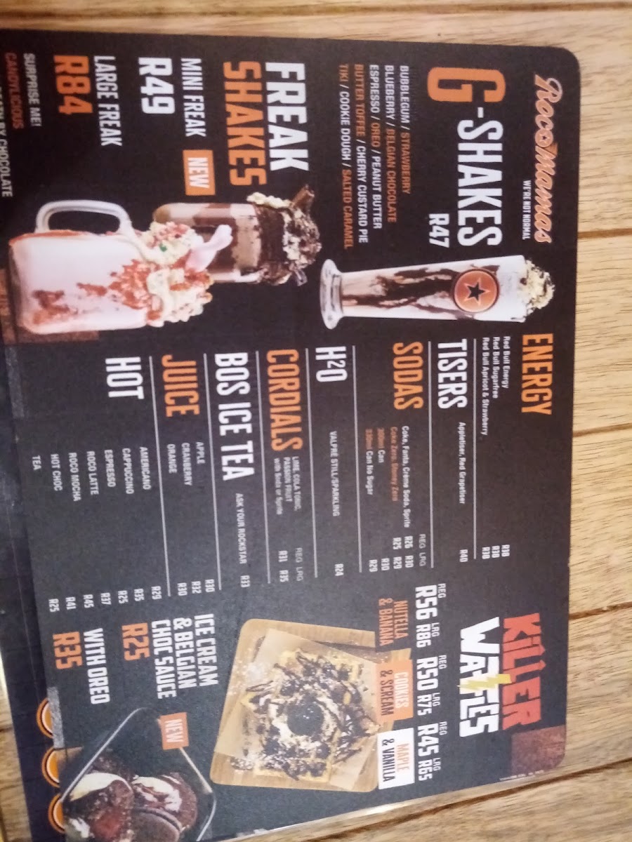 RocoMamas Vangate Mall - Halaal Photo Menu 5