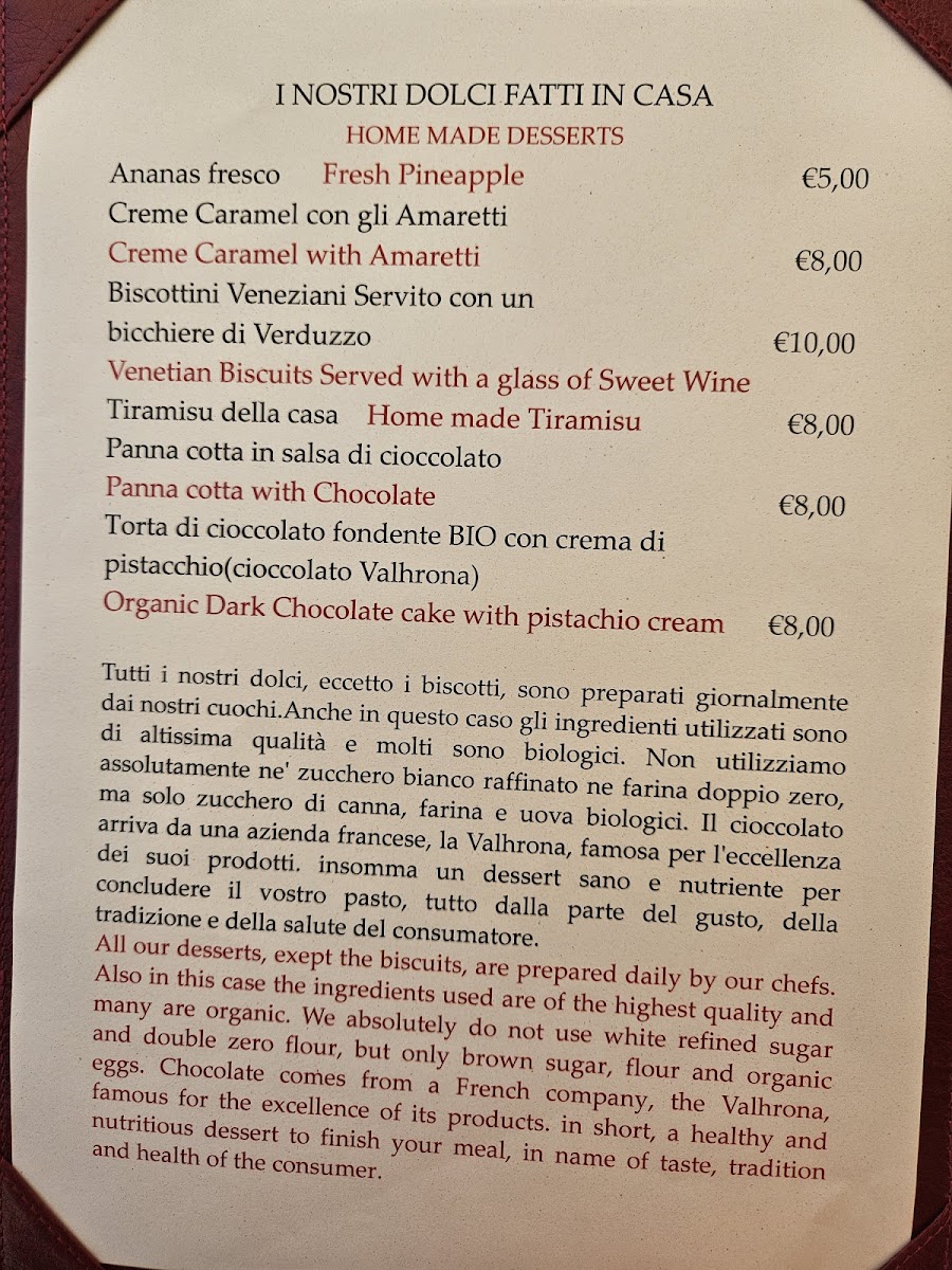 Ristorante Oniga Photo Menu 6