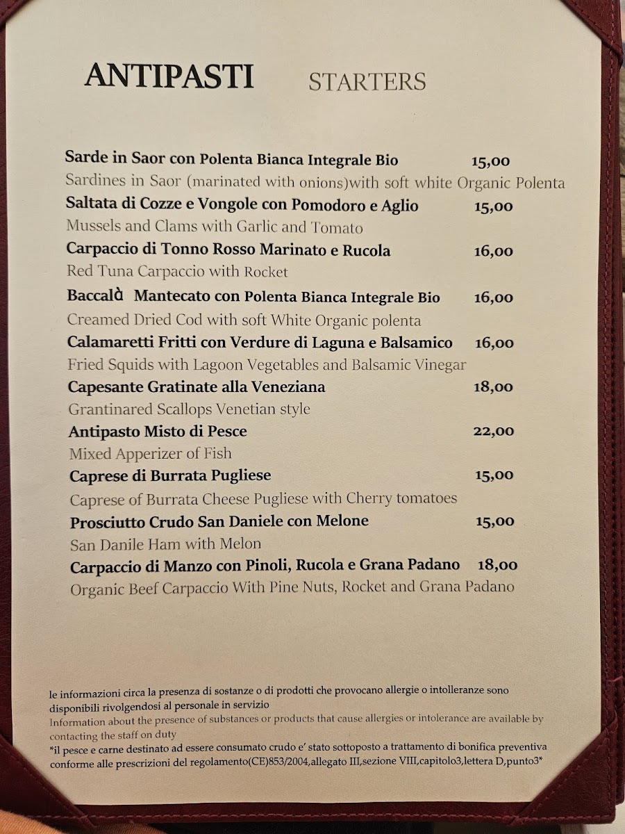 Ristorante Oniga Photo Menu 7