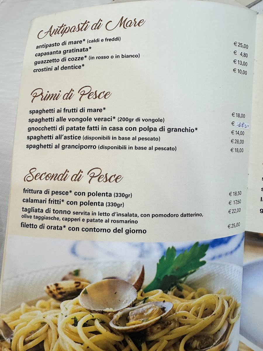 Agli Angeli Photo Menu 1