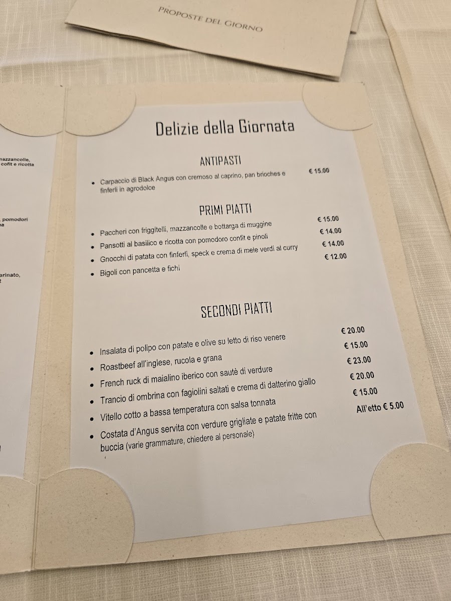 Agli Angeli Photo Menu 7
