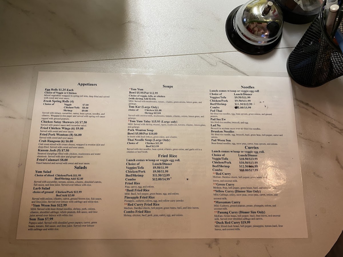 LITTLE THAI KITCHEN Photo Menu 4