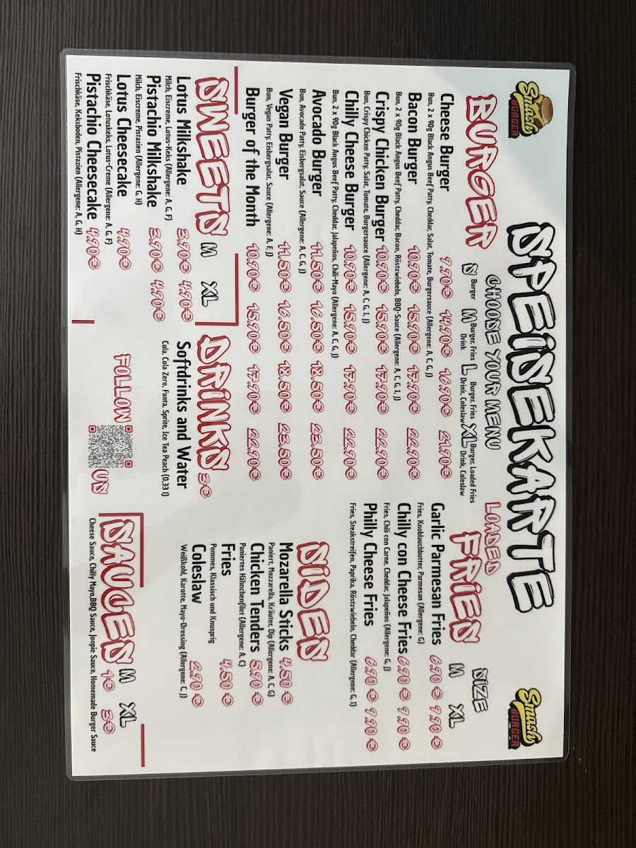 The Smash Burger Altes Hallenbad Photo Menu 1