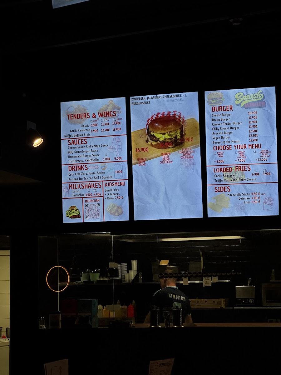 The Smash Burger Altes Hallenbad Photo Menu 2