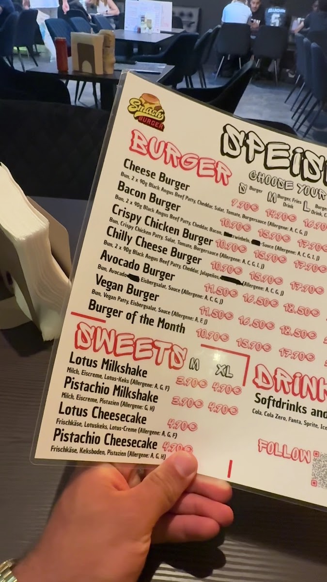 The Smash Burger Altes Hallenbad Photo Menu 8