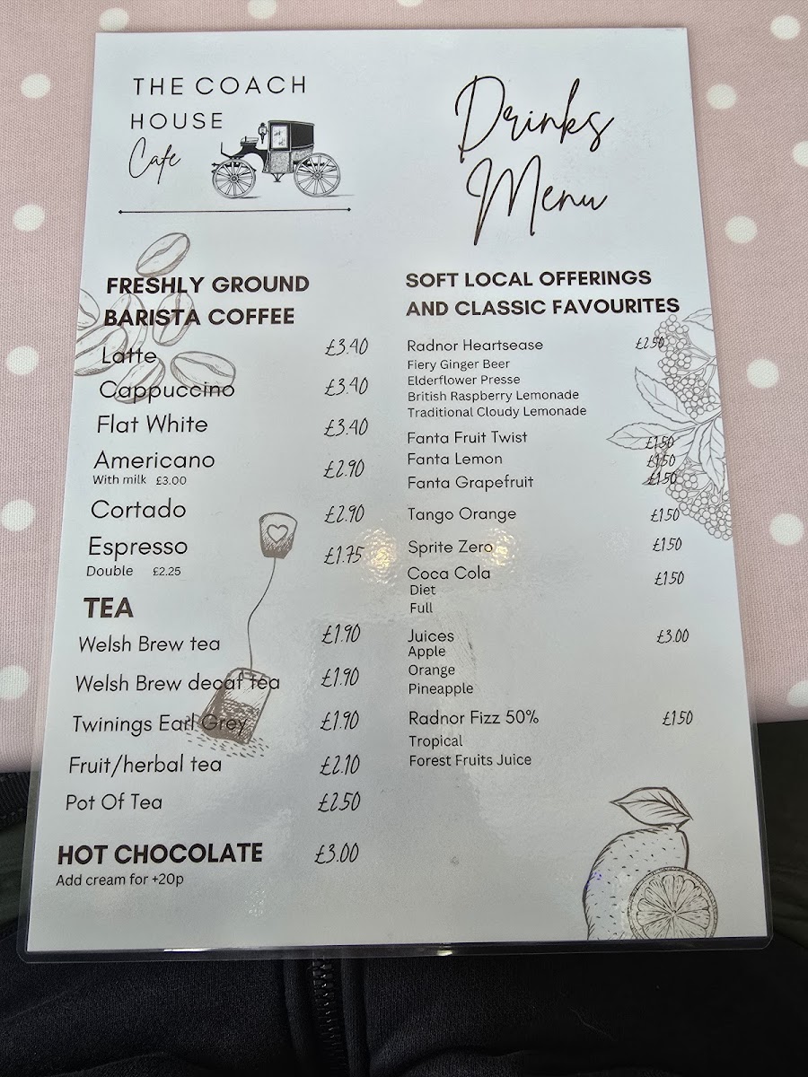 The Coach House Cafe Photo Menu 4