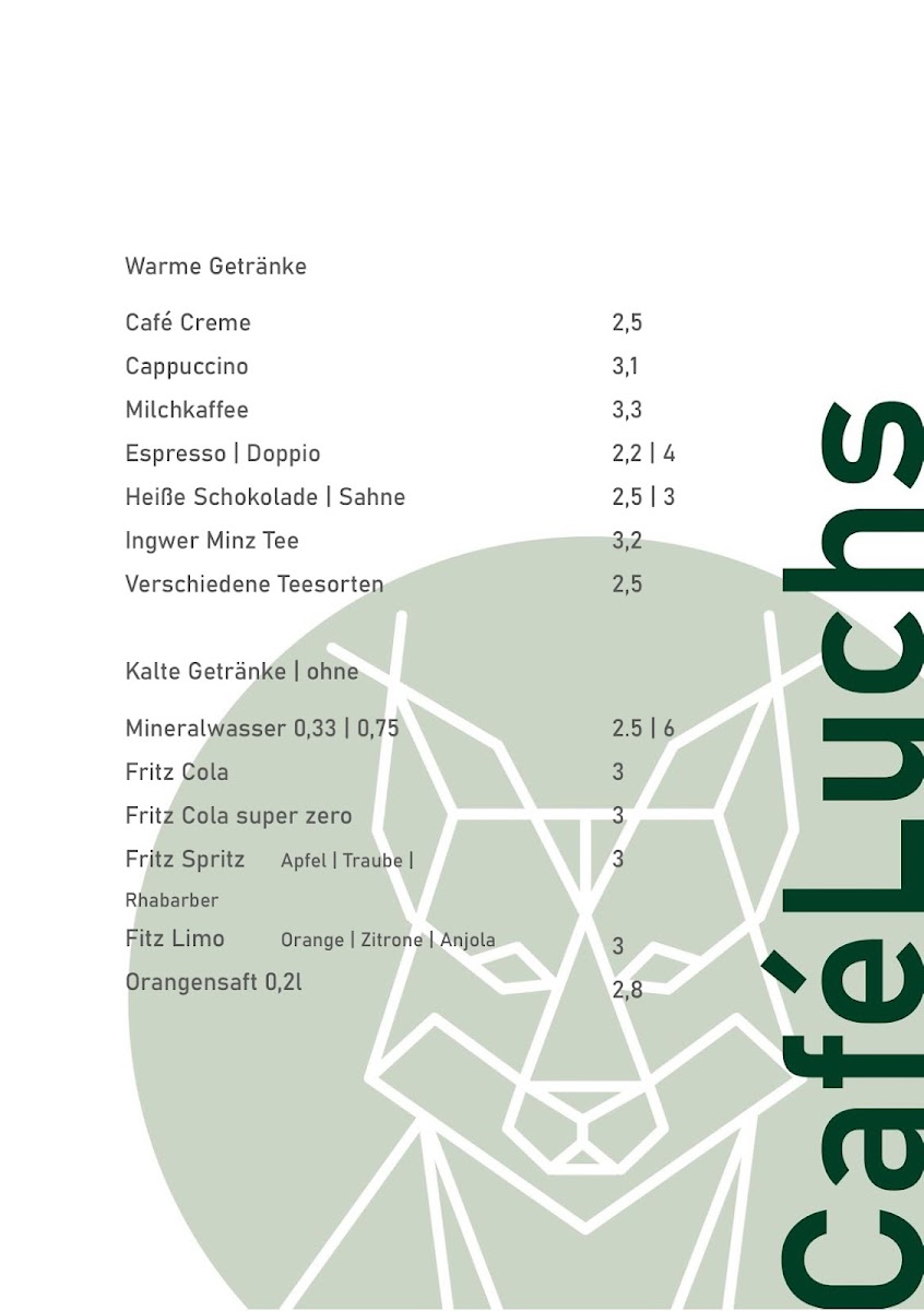 Café Luchs Photo Menu 2