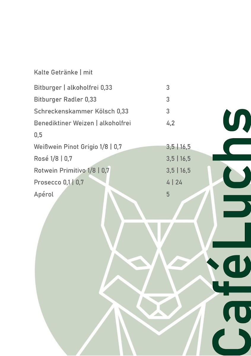 Café Luchs Photo Menu 5