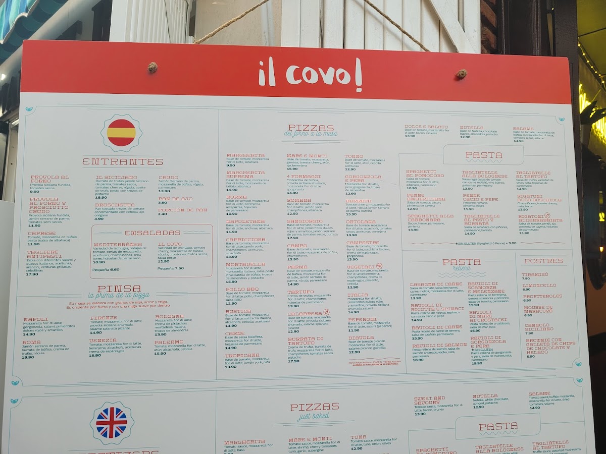 Restaurante Il Covo Photo Menu 4