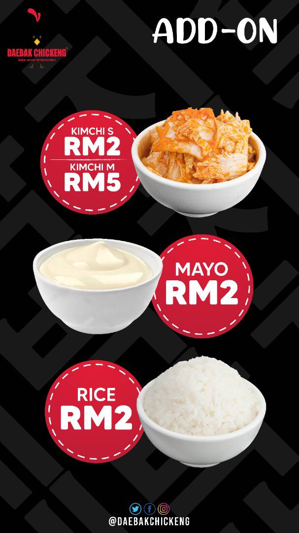 Daebak Chickeng KTCC Mall Photo Menu 3