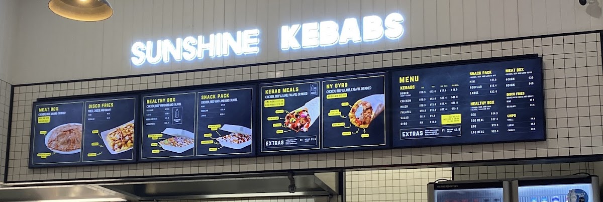 Sunshine Kebabs Photo Menu 1