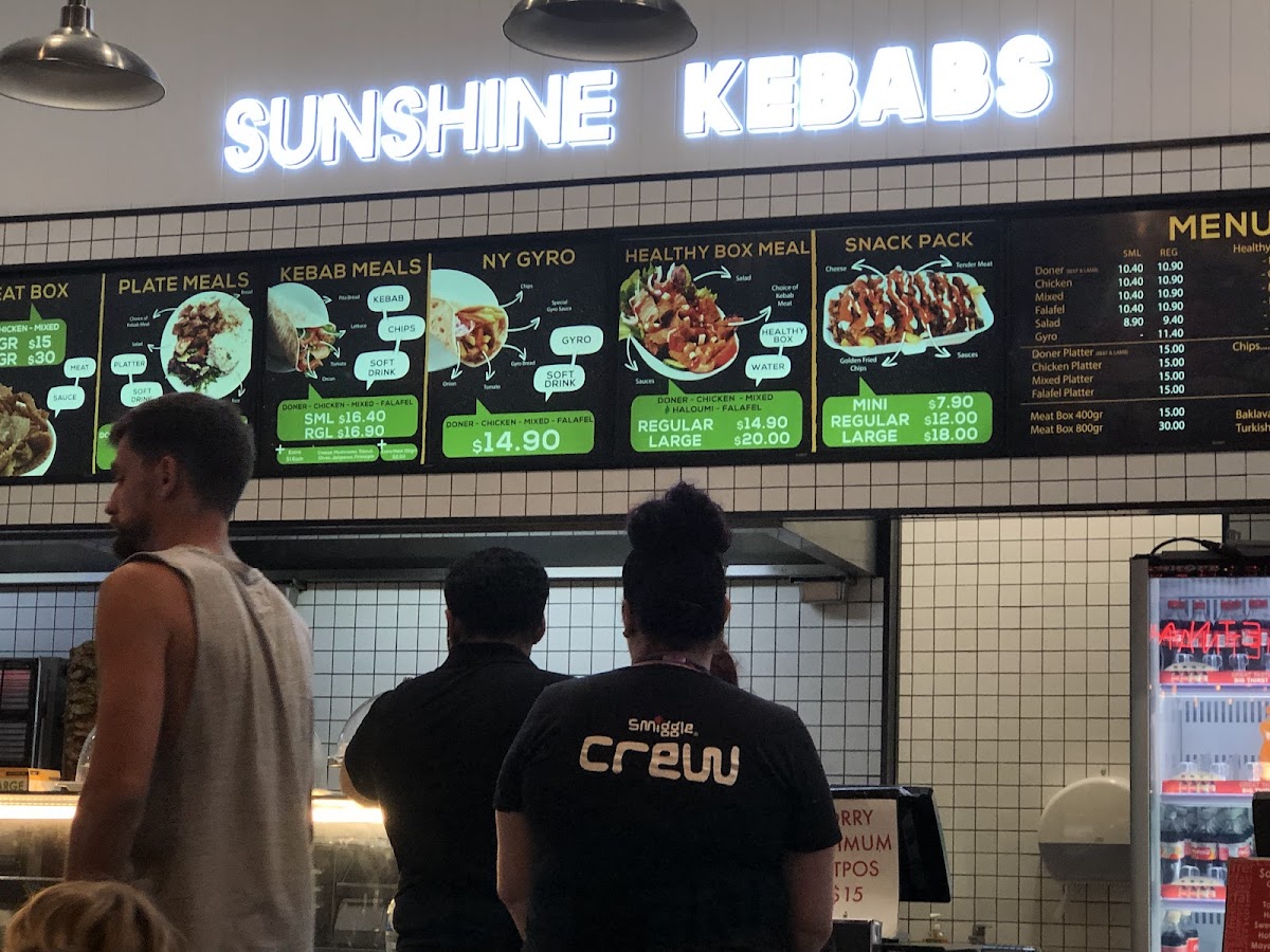 Sunshine Kebabs Photo Menu 2