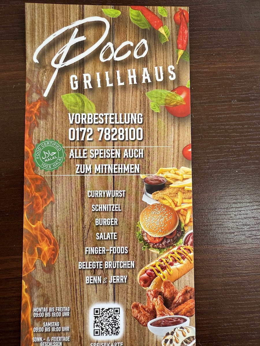 Poco Grillhaus Photo Menu 1