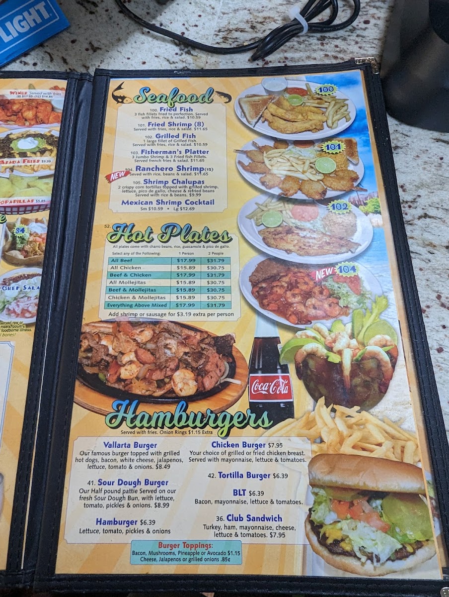 Taqueria Vallarta 6 Photo Menu 10