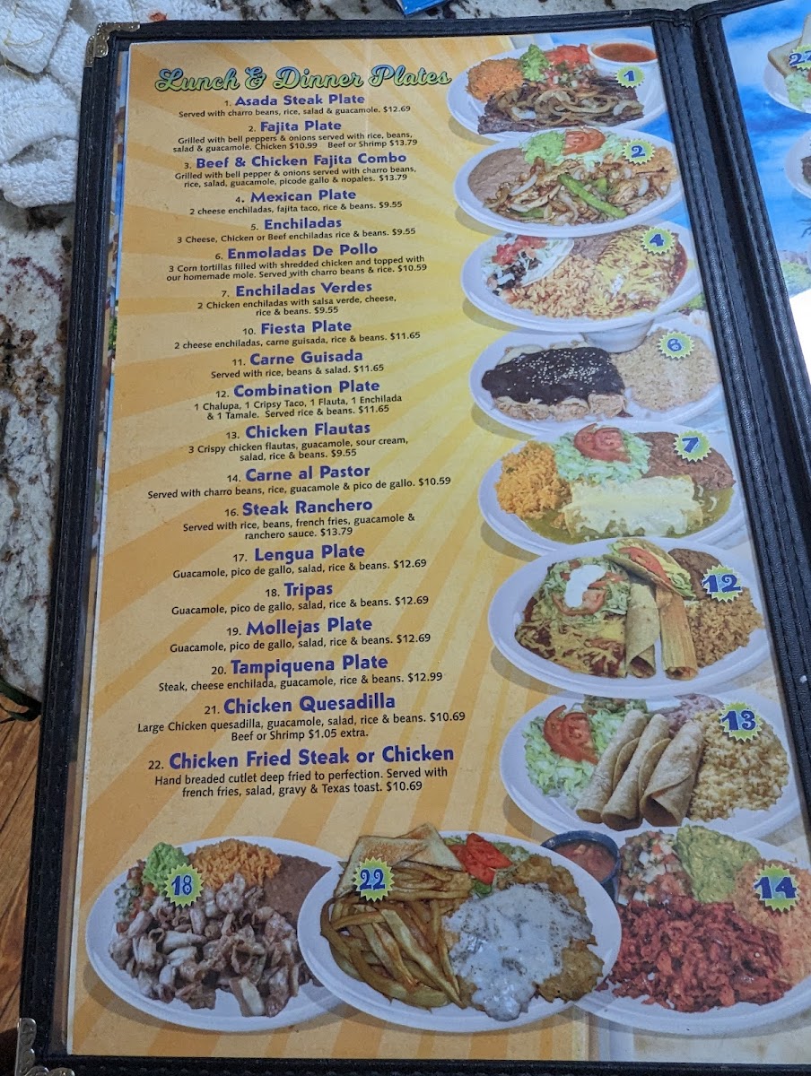 Taqueria Vallarta 6 Photo Menu 2