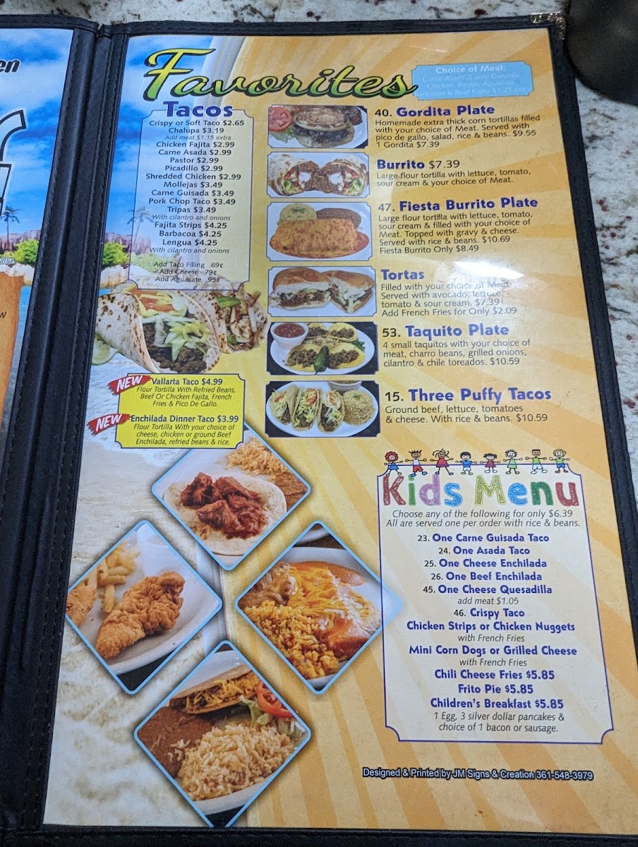 Taqueria Vallarta 6 Photo Menu 5