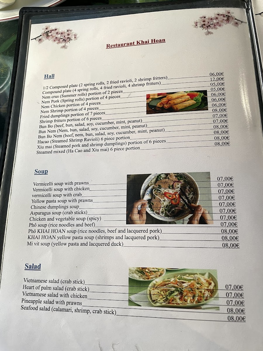 Khai Hoan Photo Menu 3