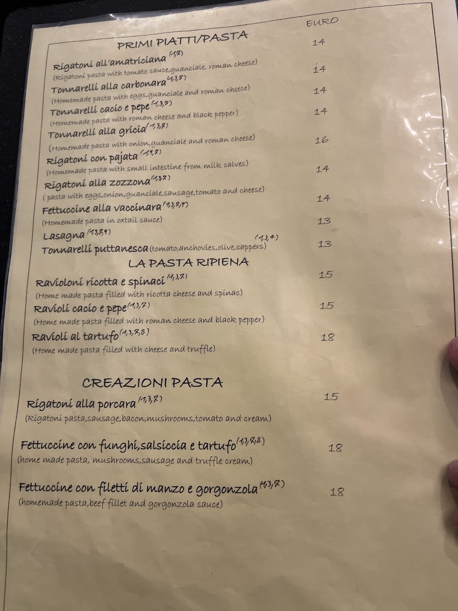 Osteria Emasi Photo Menu 5