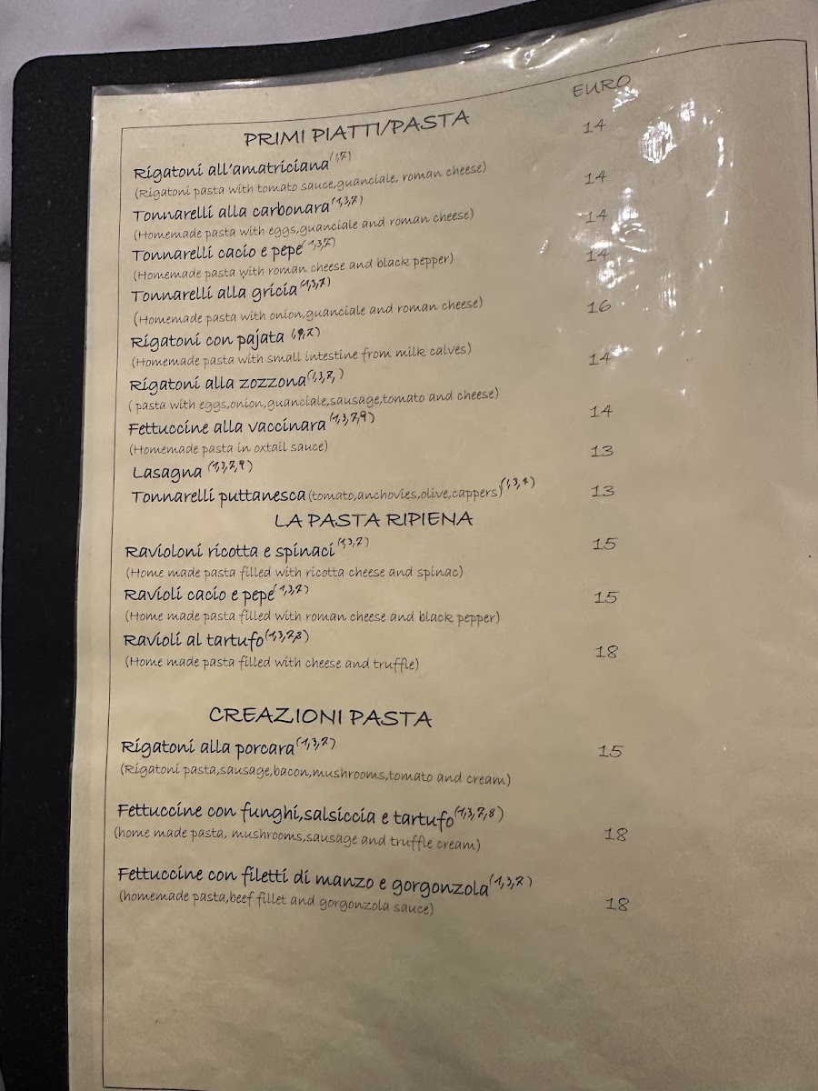 Osteria Emasi Photo Menu 9
