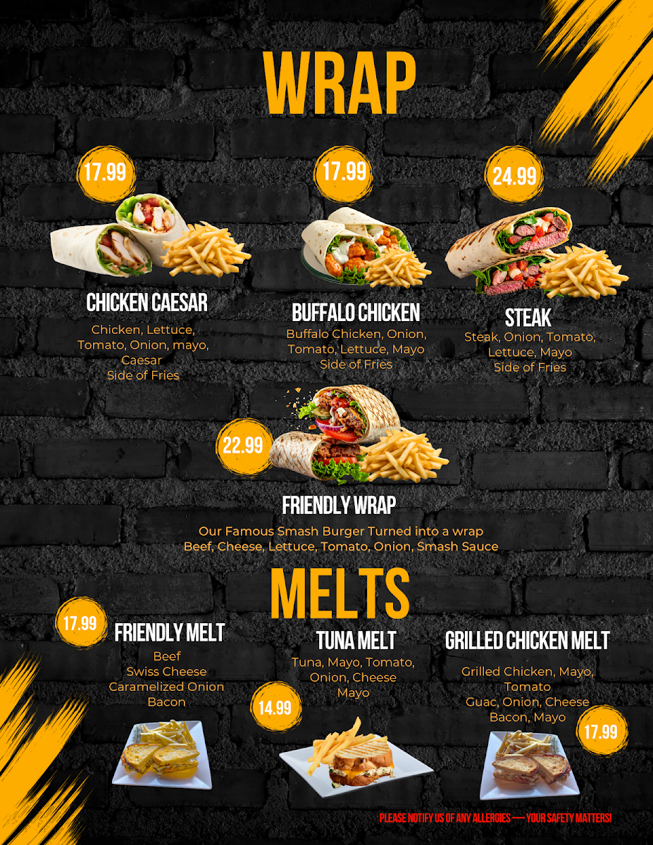 Friendly Fork Bar & Grill Photo Menu 8