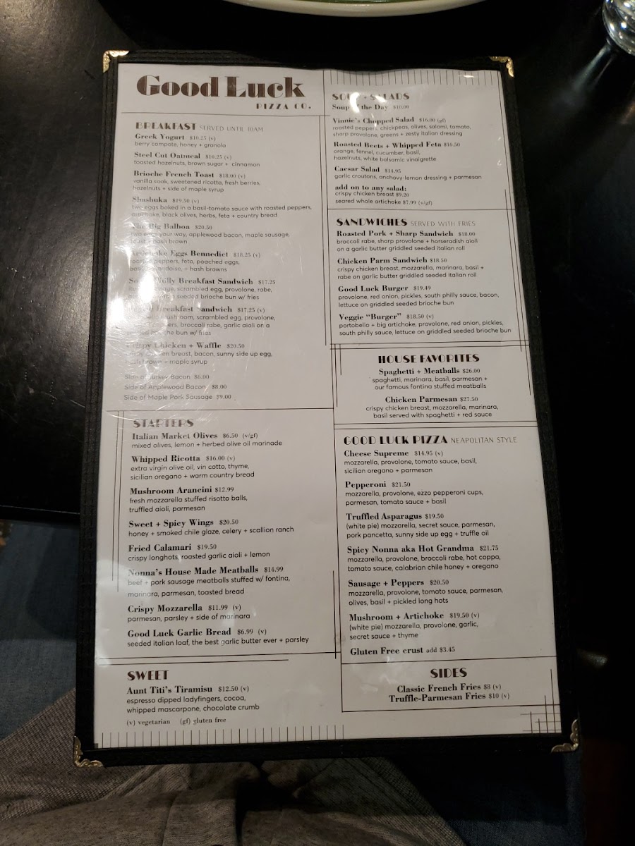 Good Luck Bar & Restaurant Photo Menu 3