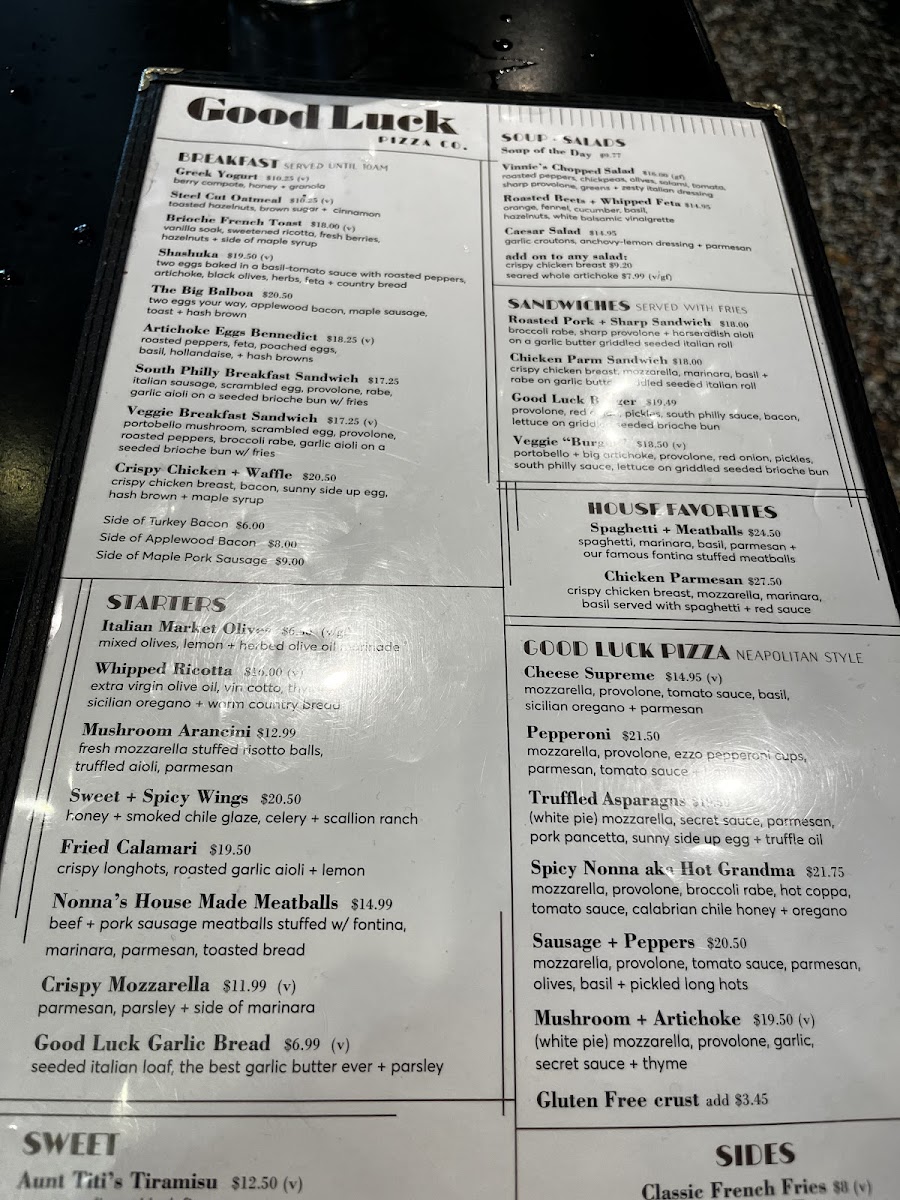 Good Luck Bar & Restaurant Photo Menu 8