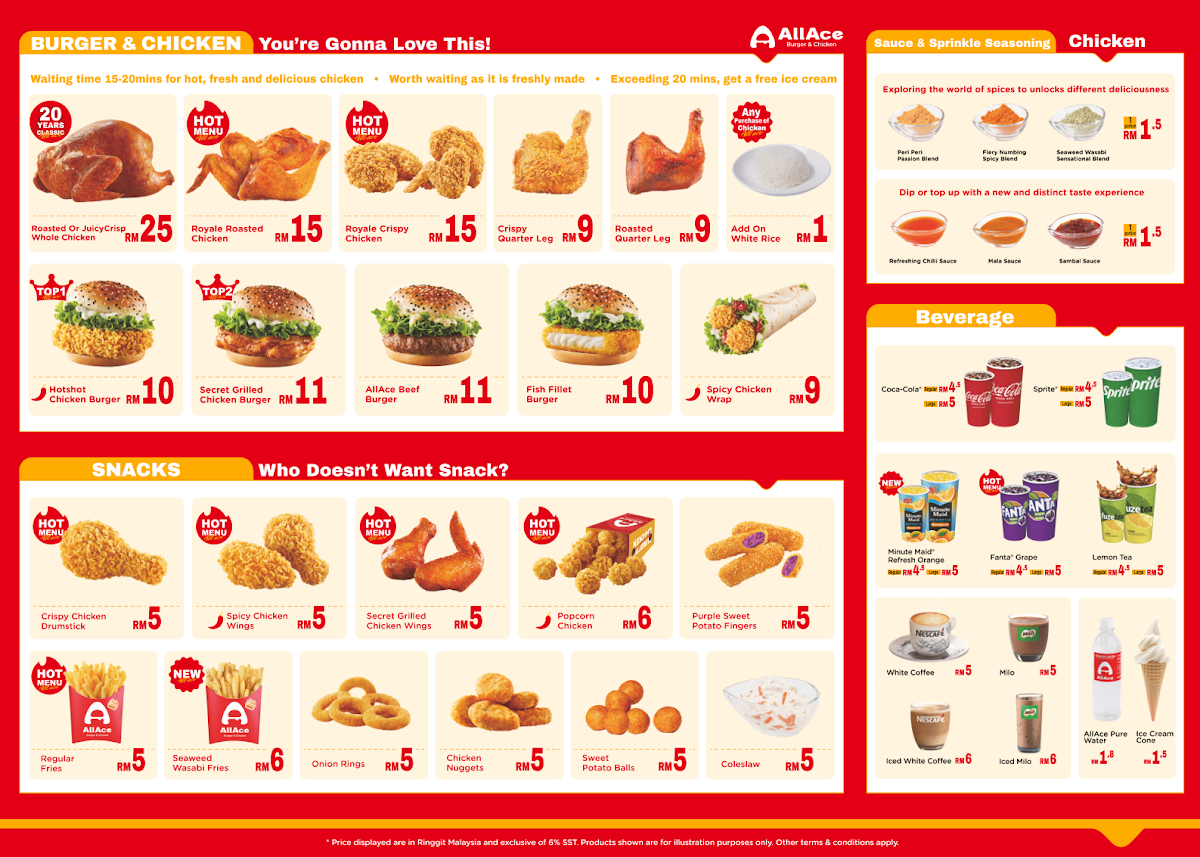 AllAce Taman Eng Ann Klang Photo Menu 3