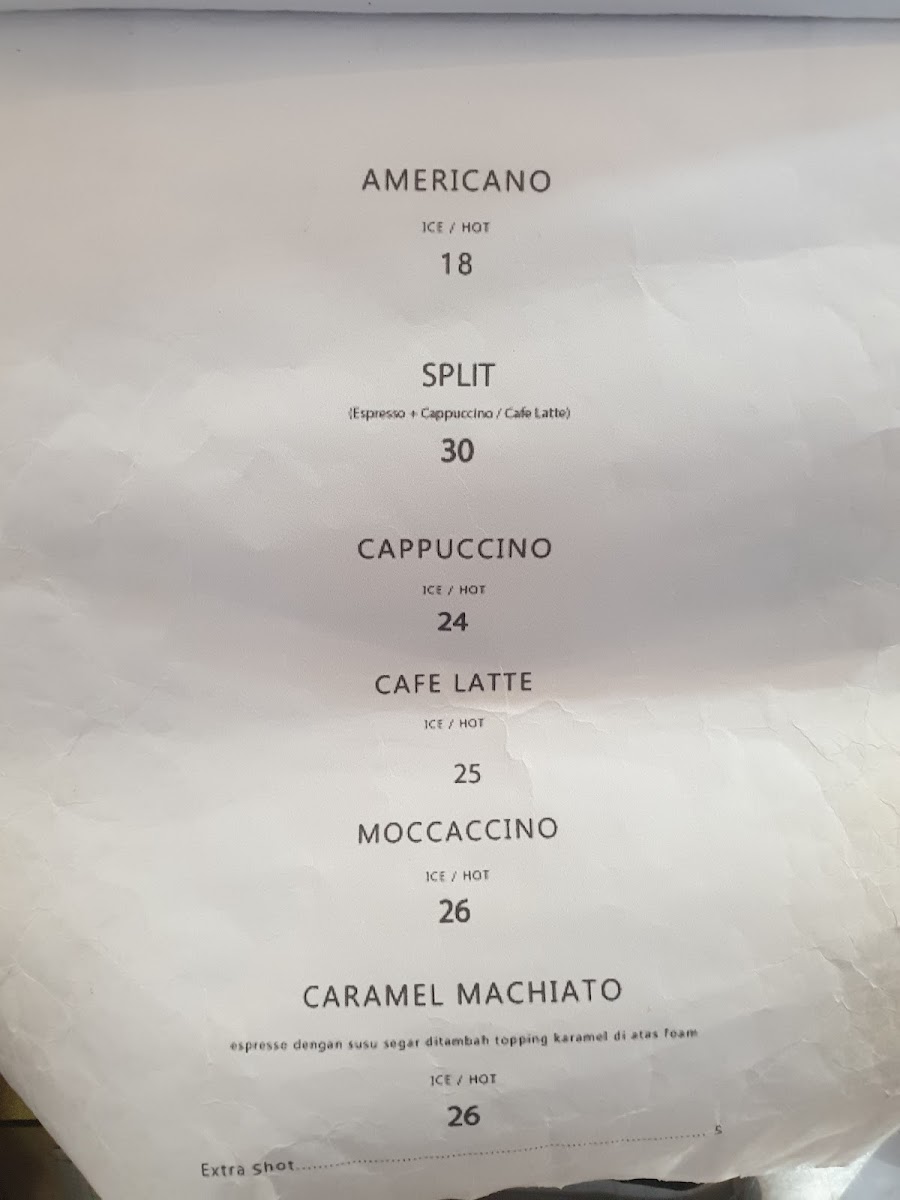 Sejenak Coffee Photo Menu 10