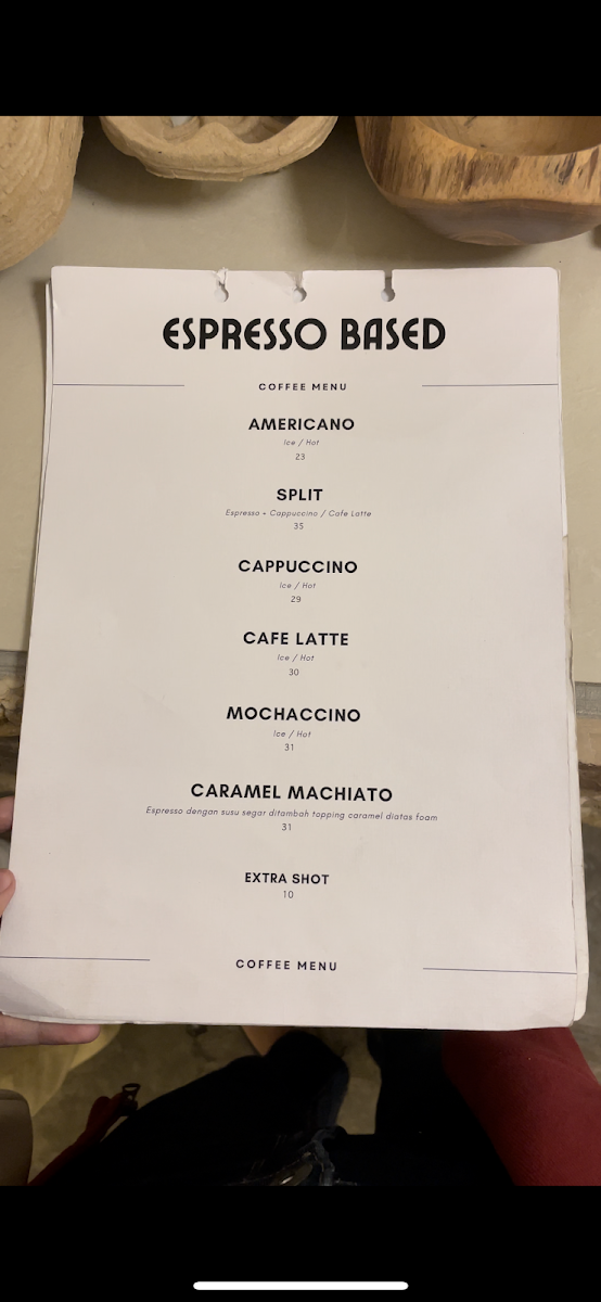 Sejenak Coffee Photo Menu 3