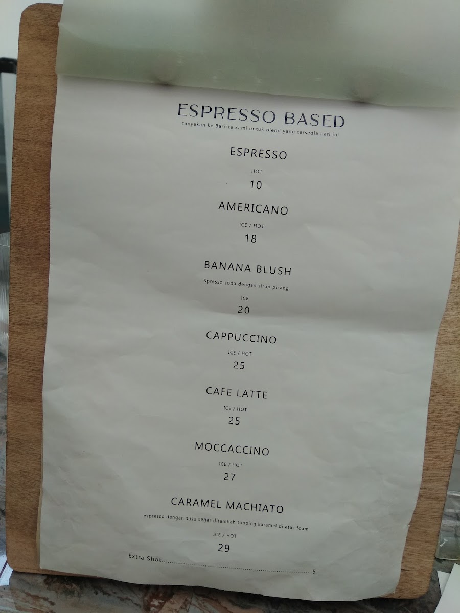 Sejenak Coffee Photo Menu 4