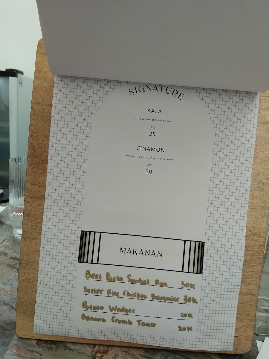 Sejenak Coffee Photo Menu 7